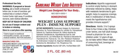 Weight Loss Support Plus (IMMUNE SUPPORT)